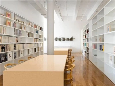 Comptoirs de bibliothèque de dalles de quartz