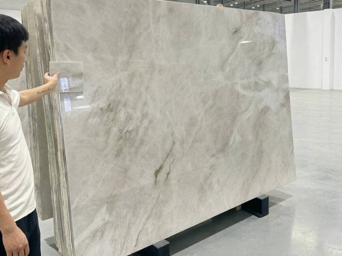 Polished Taj Mahal Quartzite Slabs Factory Polished Taj Mahal Quartzite Slabs Factory